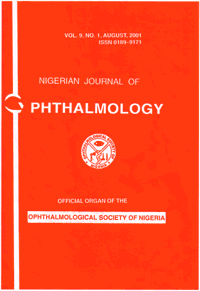 Nigerian Journal of Ophthalmology