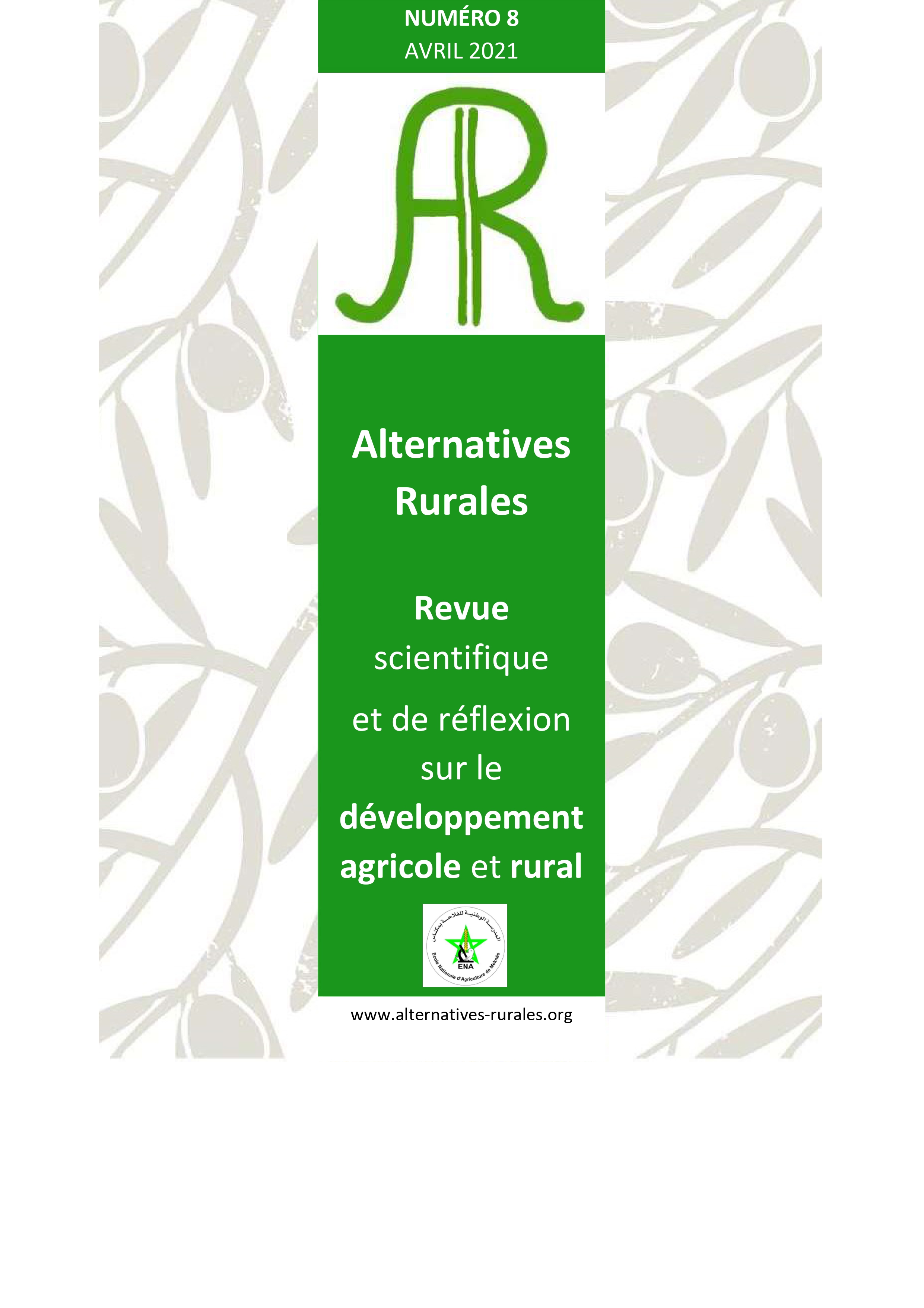 Alternatives Rurales: Revue scientifique et de réflexion sur le développement agricole et rural