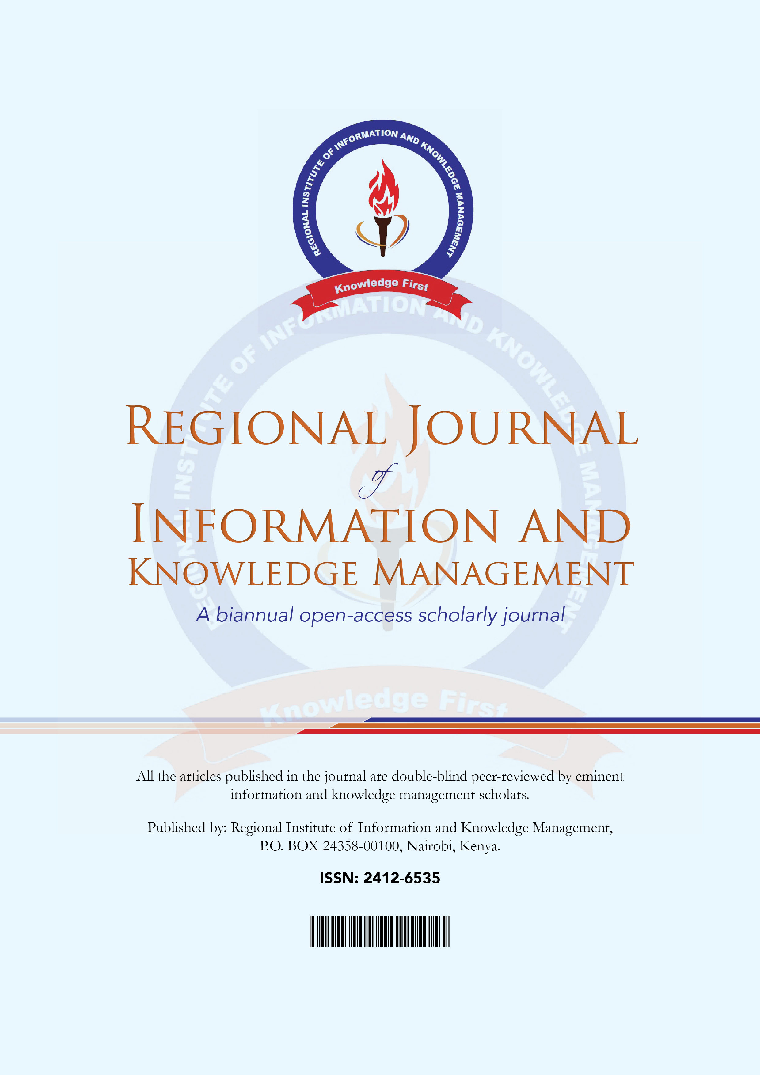 Regional Journal of Information and Knowledge Management