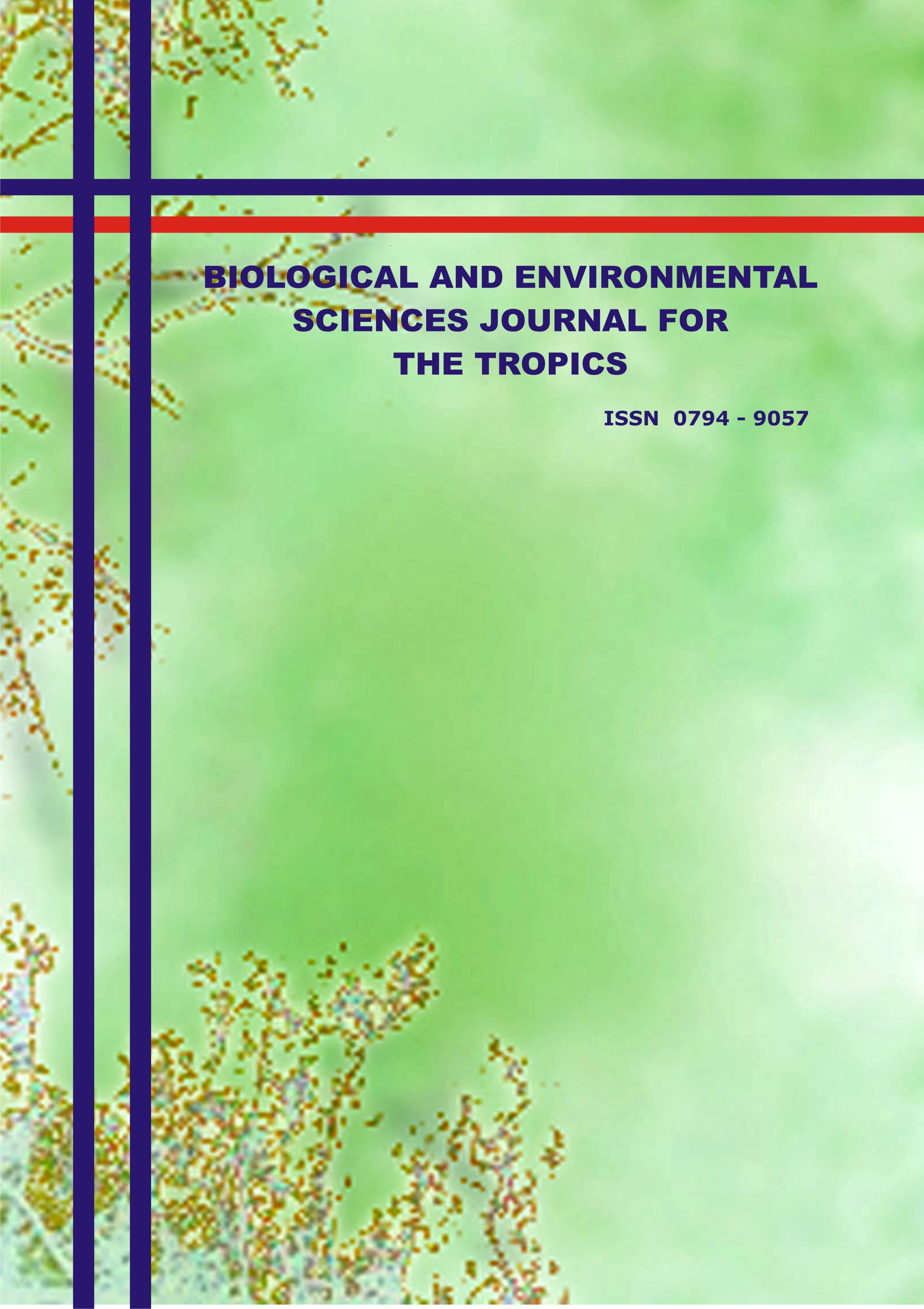 Biological and Environmental Sciences Journal for the Tropics