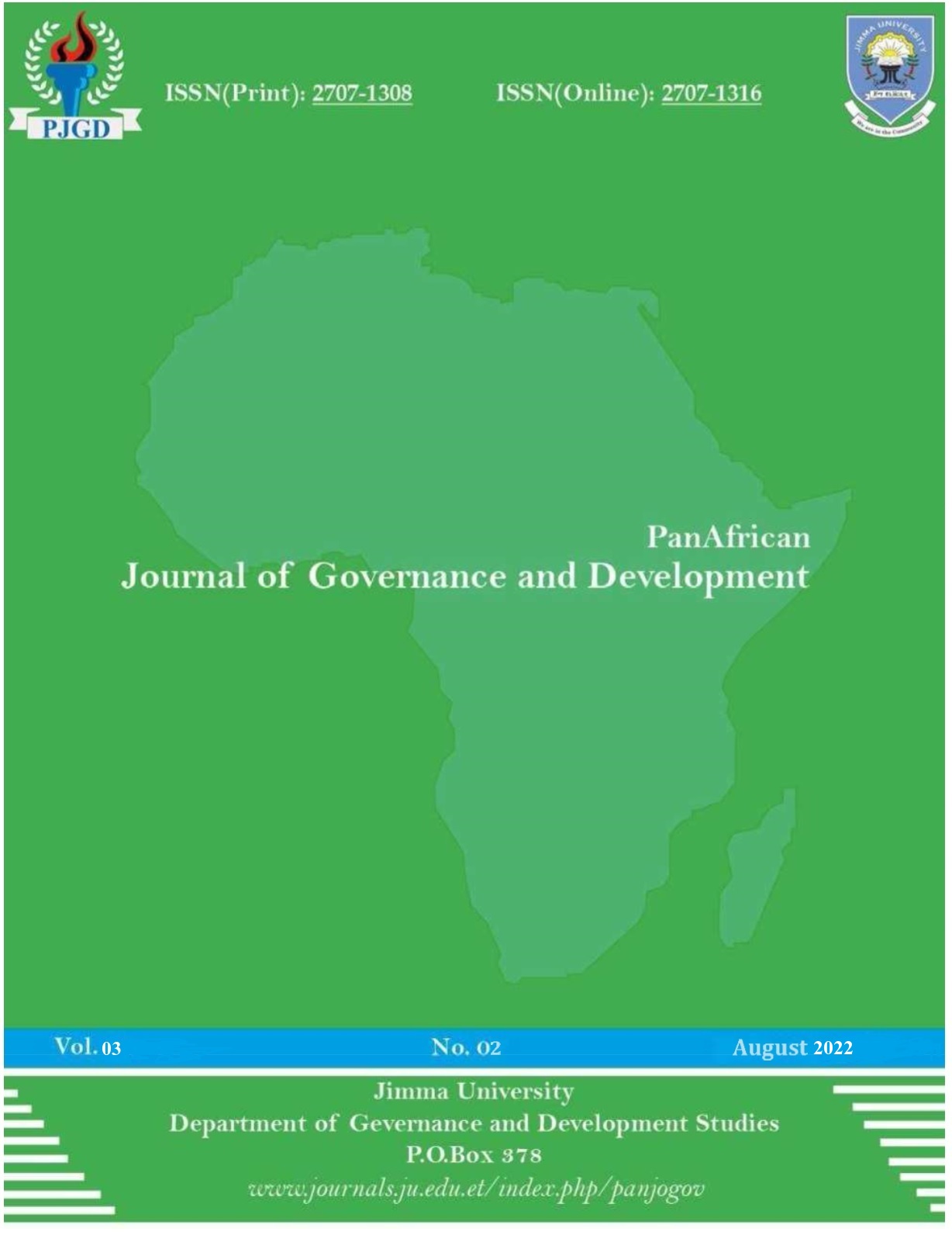 PanAfrican Journal of Governance and Development