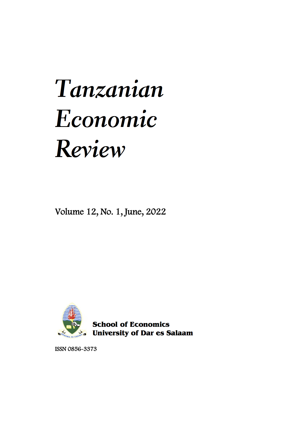 Tanzanian Economic Review