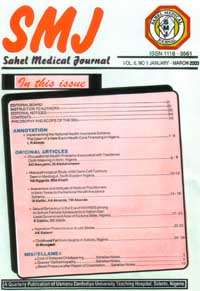 Sahel Medical Journal