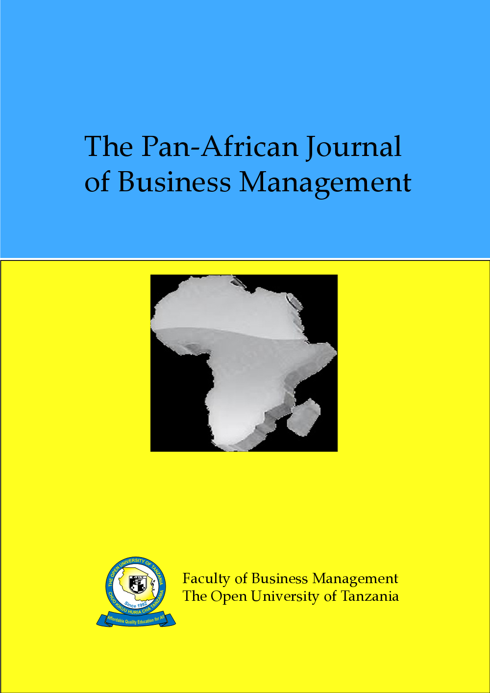 Pan-African Journal of Business Management 