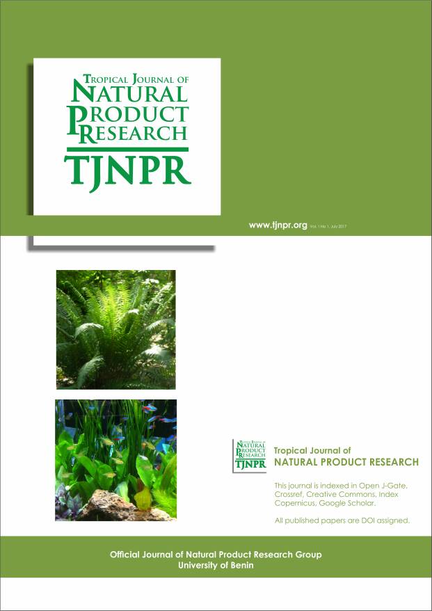 Tropical Journal of Natural Product Research