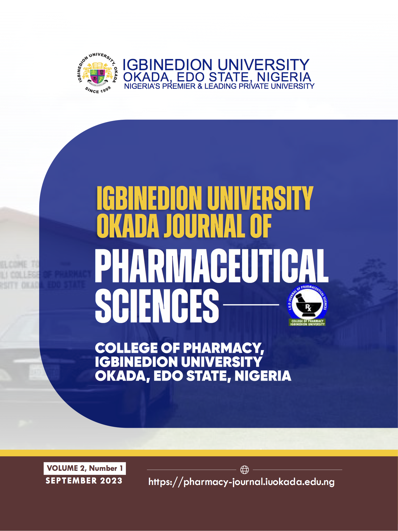 Igbinedion University Okada Journal of Pharmaceutical Sciences 
