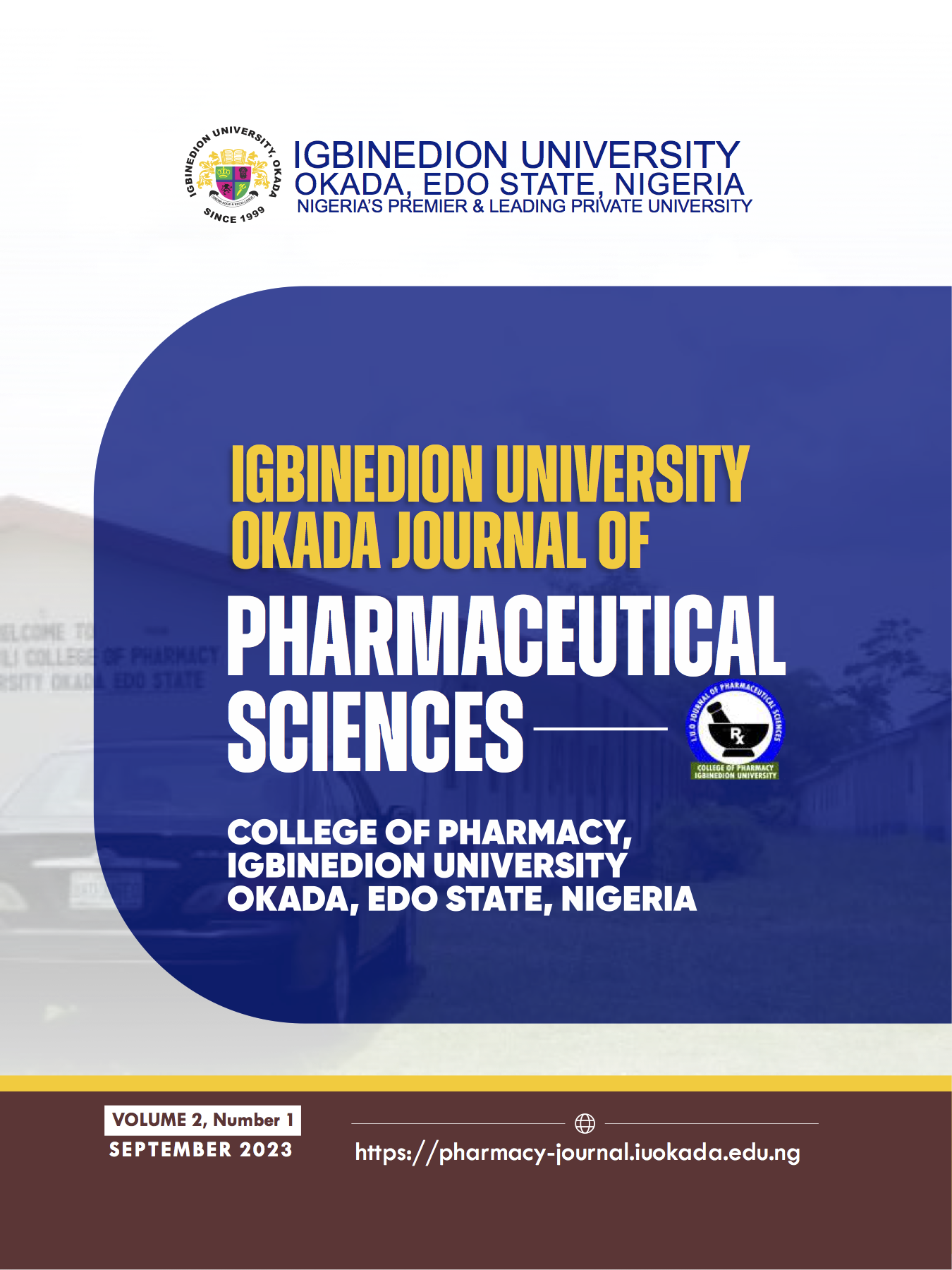 Igbinedion University Okada Journal of Pharmaceutical Sciences