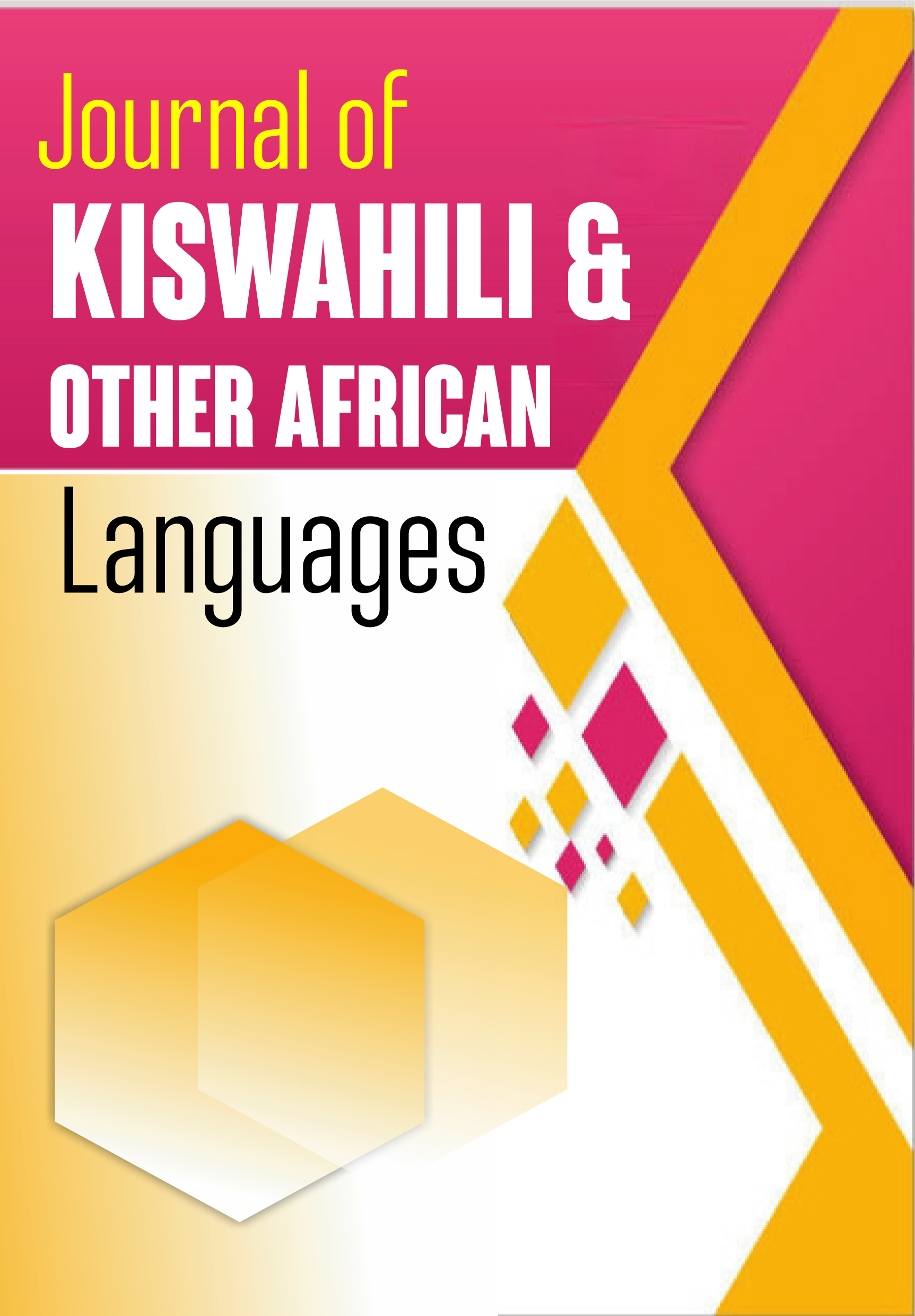 Journal of Kiswahili and Other African Languages