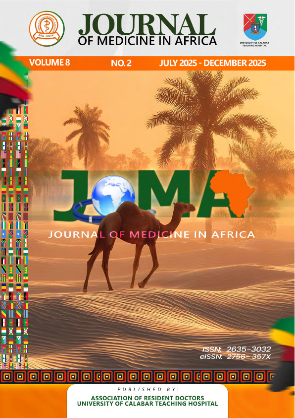 Cover Page Graphic for JOMA Volume 8 No 2