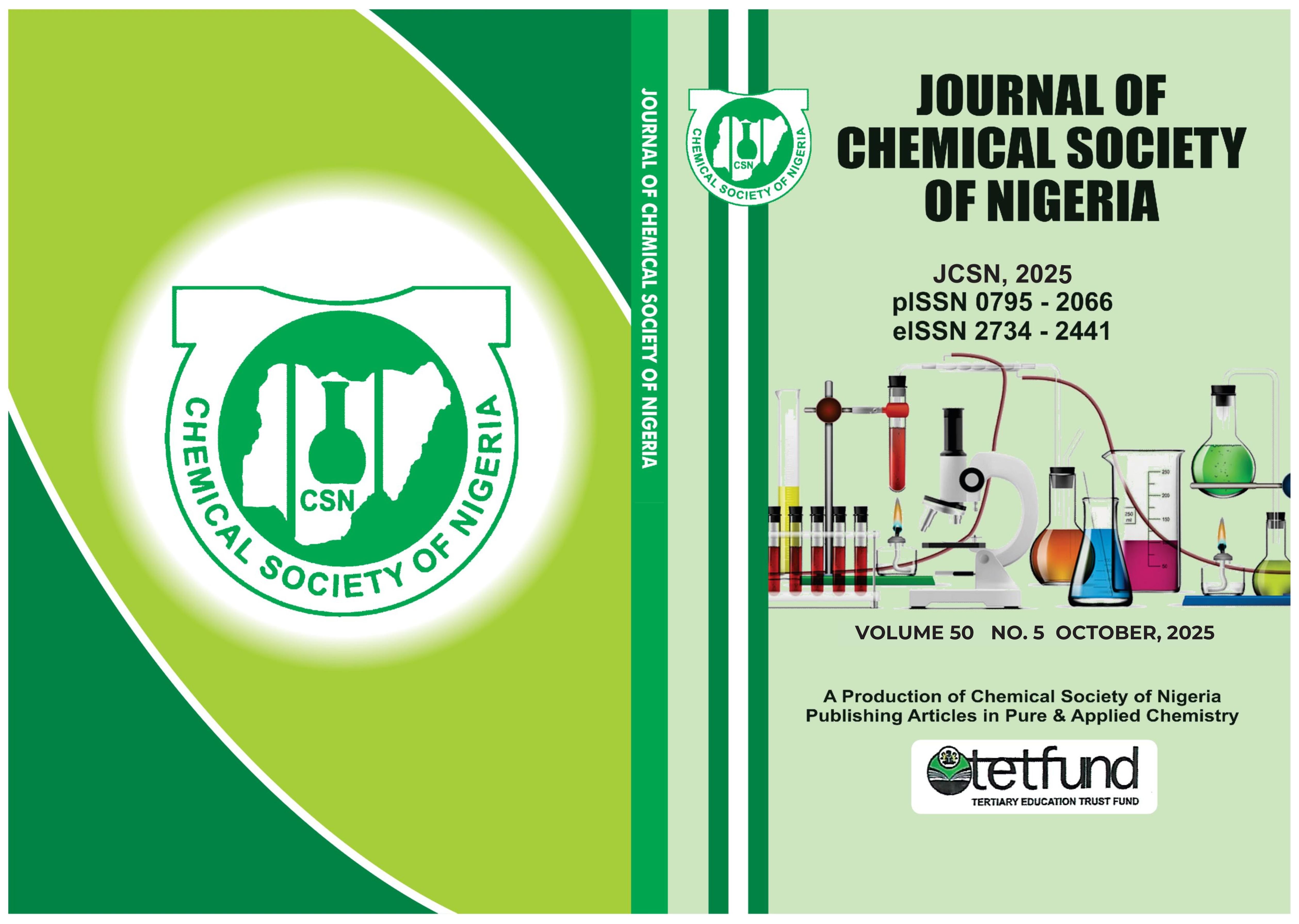 JCSN Volume 50 No. 5, October 2025