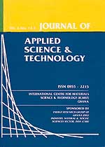 Journal of Applied Science and Technology