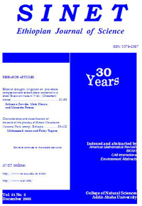 SINET: Ethiopian Journal of Science