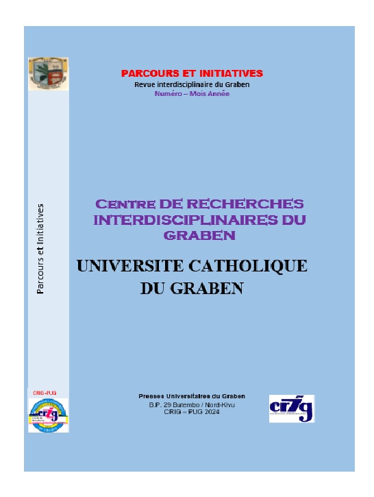 Parcours et Initiatives: Revue Interdisciplinaire du Graben
